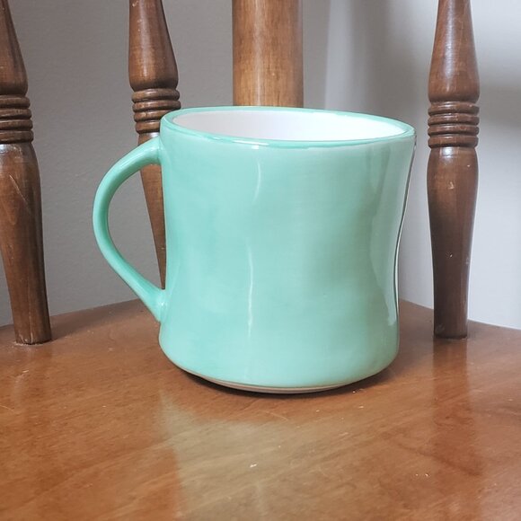 Anthropologie Handpainted M Mug - Picture 3 of 7